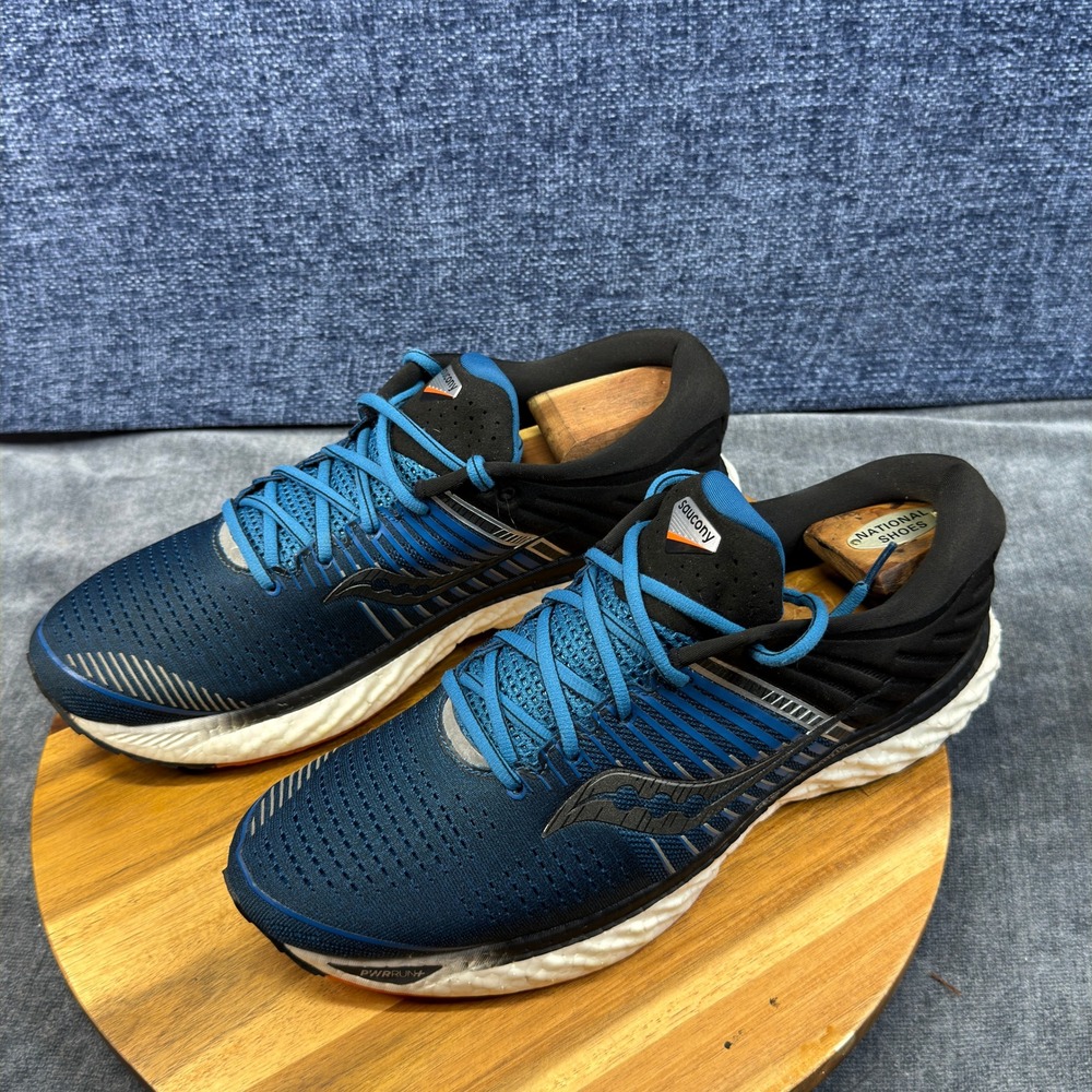Saucony Triumph 17 Mens 11.5 Blue Textile TPU Neutral Running Shoes S20546-25